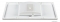 MARMY - IMOLA - Mosdó, mosdókagyló - Fényes fehér öntött márvány 120x50 - Szögletes, 1 csaplyukas - Pultba süllyeszthető, bútorra szerelhető