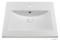 MARMY - CALABRIA - Mosdó, mosdókagyló - Fényes fehér öntött márvány 60x51 - Szögletes - Pultba süllyeszthető, bútorra szerelhető