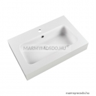 MARMY - BOTTEGA - Mosdó, mosdókagyló - 70x46 cm - Szögletes - Pultra, bútorra ültethető