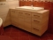 MARMY - IMOLA - Mosdó, mosdókagyló - Fényes fehér öntött márvány 90x50 - Szögletes - Pultba süllyeszthető, bútorra szerelhető