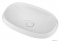 MARMY - LISETTE - Dupla mosdó, mosdókagyló - Fényes fehér öntött márvány 120x45 cm - Pultba, bútorba süllyeszthető 