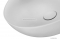 MARMY - CAPRICE - Mosdótál, mosdó - Matt fehér öntött márvány D40x14 cm - Pultra, bútorra ültethető