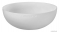 MARMY - CAPRICE - Mosdótál, mosdó - Matt fehér öntött márvány D40x14 cm - Pultra, bútorra ültethető