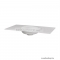 MARMY - CODY - Mosdó, mosdókagyló - Matt fehér öntött márvány 90x50cm - Pultba, bútorba süllyeszthető