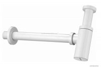 DEANTE - Mosdó szifon, búraszifon - Kerek - Fehér fém (NHC A31K)