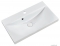 MARMY - ISABELLE - Mosdó, mosdókagyló - Fényes fehér öntött márvány 60x35 - Szögletes - Bútorra, pultra ültethető