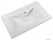 MARMY - CLAUDIA - Mosdó, mosdókagyló - Fényes fehér öntött márvány 80x48 - Szögletes - Pultba süllyeszthető, bútorra szerelhető