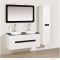 MARMY - CAMILLA - Mosdótál, mosdó - Fényes fehér öntött márvány D40x5 - Kerek - Pultba süllyeszthető, bútorra szerelhető 