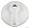 MARMY - ASTI ROUND - Mosdótál, mosdó - Fényes fehér öntött márvány D32x5 - Kerek - Pultba süllyeszthető, bútorra szerelhető