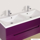 MARMY - CLAUDIA - Dupla mosdó, mosdókagyló - Szögletes - 120x48 cm - Pultba, bútorba süllyeszthető 