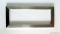 MS - 420 - Mosdótartó konzol, pult konzol - Rozsdamentes acél-Szálcsiszolt