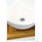 SAPHO - Nem zárható mosdó lefolyó szűrővel D6,2cm, kerek, magassága: 25-50mm, krómozott